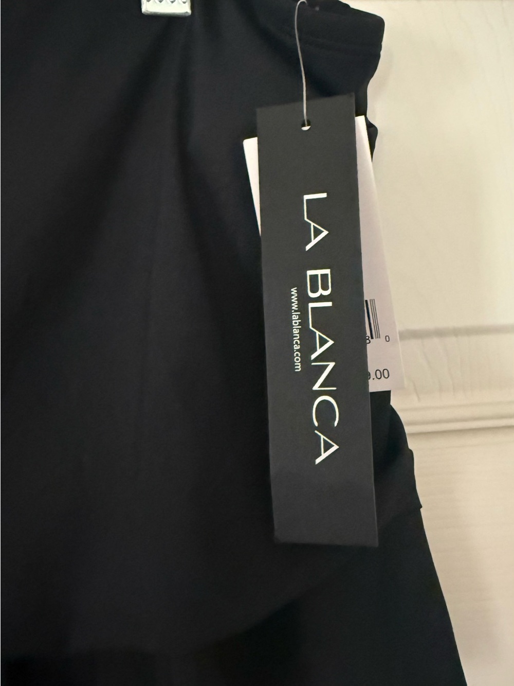 La Blanca Black Ruffled Swim Skirt - Picture 3 of 5